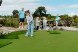 Family adventure golf at Heatherton World of Activities, Tenby, Pembrokeshire