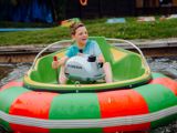 Bumper Boats at Heatherton - Tree Tops Trail high ropes adventure - Tenby, Pembrokeshire, South West Wales